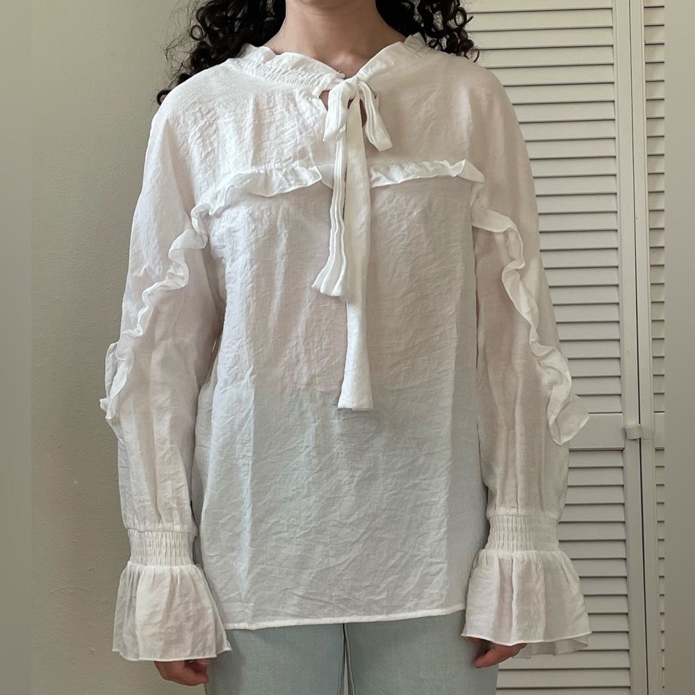Ruffle Blouse